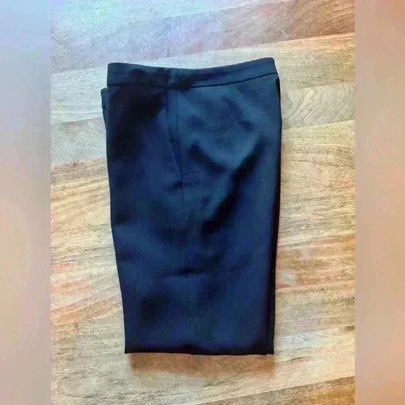 Babaton Tuxedo Ankle Pants  | Black | Size 2 | Mid Rise | Tapered Trouser Pants - Picture 8 of 13